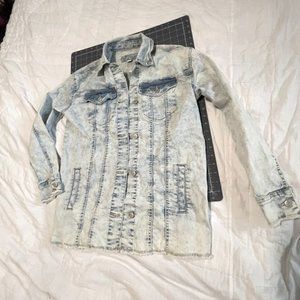 Maurices Jean Shacket NWOT xs